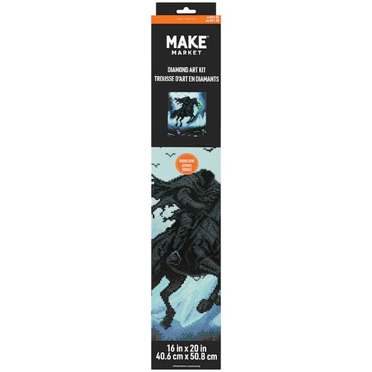 16" x 20" Headless Horseman Diamond Art Kit by Make Market®